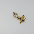 GUCCI Bee Pierce metal Gold Tone Auth 195947A-3