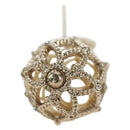 CHANEL COCO Mark Pierce metal Gold Tone CC Auth 195948M-15