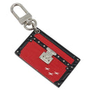 LOUIS VUITTON Epi Bag Charm Petite Malle Bag Charm Red LV Auth 195949M-1