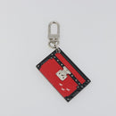 LOUIS VUITTON Epi Bag Charm Petite Malle Bag Charm Red LV Auth 195949M-2