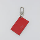 LOUIS VUITTON Epi Bag Charm Petite Malle Bag Charm Red LV Auth 195949M-5