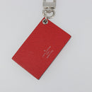 LOUIS VUITTON Epi Bag Charm Petite Malle Bag Charm Red LV Auth 195949M-7