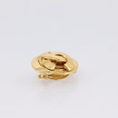 CHANEL Earring metal Gold CC Auth 195950V-3