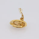 CHANEL Earring metal Gold CC Auth 195950V-5