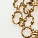 CHANEL Bracelet metal Gold Tone CC Auth 195952V-10