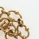 CHANEL Bracelet metal Gold Tone CC Auth 195952V-12