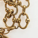 CHANEL Bracelet metal Gold Tone CC Auth 195952V-13