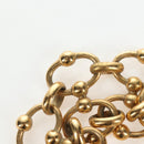 CHANEL Bracelet metal Gold Tone CC Auth 195952V-5
