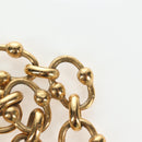 CHANEL Bracelet metal Gold Tone CC Auth 195952V-6