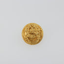 CHANEL Coco Round Earring metal Gold Tone CC Auth 195953V-2