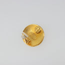 CHANEL Coco Round Earring metal Gold Tone CC Auth 195953V-5