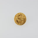 CHANEL Coco Round Earring metal Gold Tone CC Auth 195953V-7
