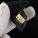 CHANEL Chain Matelasse 2.55 Shoulder Bag Lamb Skin Black Silver CC Auth 195955A-11