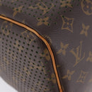 LOUIS VUITTON Monogram Perfo Speedy 30 Hand Bag Green M95181 LV Auth 195957V-9