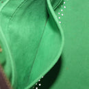LOUIS VUITTON Monogram Perfo Speedy 30 Hand Bag Green M95181 LV Auth 195957V-22
