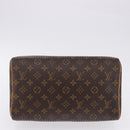 LOUIS VUITTON Monogram Perfo Speedy 30 Hand Bag Green M95181 LV Auth 195957V-5