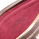 LOUIS VUITTON Damier Ebene Pochette Mira MM Pouch N63091 LV Auth 195958V-19