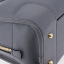 LOEWE Amazona 28 Hand Bag Leather Gray Gold Auth 195962M-17