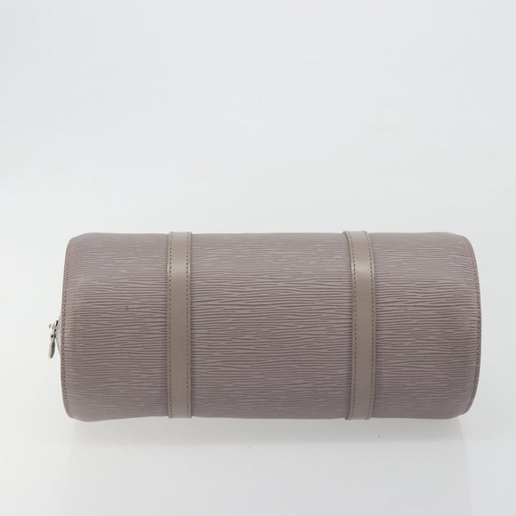 LOUIS VUITTON Epi Soufflot Hand Bag Lilac M5222B LV Auth 195964