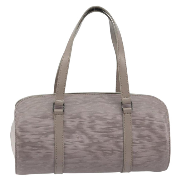 LOUIS VUITTON Epi Soufflot Hand Bag Lilac M5222B LV Auth 195964