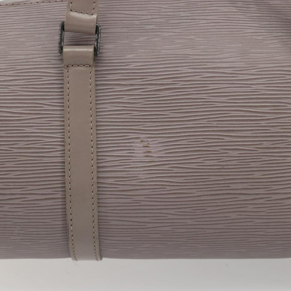LOUIS VUITTON Epi Soufflot Hand Bag Lilac M5222B LV Auth 195964