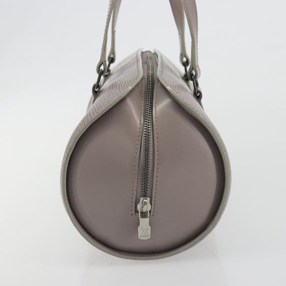 LOUIS VUITTON Epi Soufflot Hand Bag Lilac M5222B LV Auth 195964