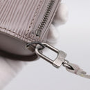 LOUIS VUITTON Epi Soufflot Pouch Lilac LV Auth 195965-14