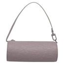 LOUIS VUITTON Epi Soufflot Pouch Lilac LV Auth 195965-2