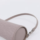 LOUIS VUITTON Epi Soufflot Pouch Lilac LV Auth 195965-8