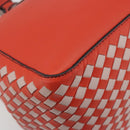BOTTEGA VENETA INTRECCIATO Tote Bag Leather Red Auth 195966V-15