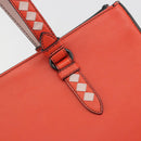 BOTTEGA VENETA INTRECCIATO Tote Bag Leather Red Auth 195966V-17