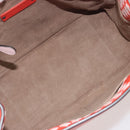 BOTTEGA VENETA INTRECCIATO Tote Bag Leather Red Auth 195966V-10