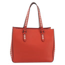 BOTTEGA VENETA INTRECCIATO Tote Bag Leather Red Auth 195966V-2