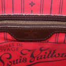 LOUIS VUITTON Damier Ebene Neverfull PM Tote Bag N51109 LV Auth 195969-17