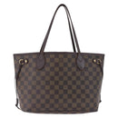 LOUIS VUITTON Damier Ebene Neverfull PM Tote Bag N51109 LV Auth 195969-13