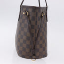LOUIS VUITTON Damier Ebene Neverfull PM Tote Bag N51109 LV Auth 195969-4