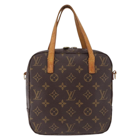 LOUIS VUITTON Monogram Spontini Hand Bag M47500 LV Auth 195970