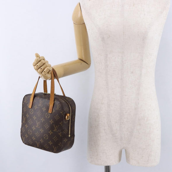 LOUIS VUITTON Monogram Spontini Hand Bag M47500 LV Auth 195970