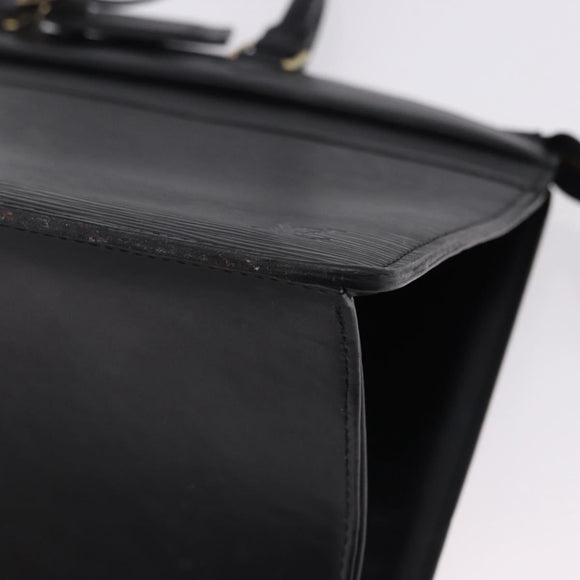 LOUIS VUITTON Epi Riviera Hand Bag Black M48182 LV Auth 195972