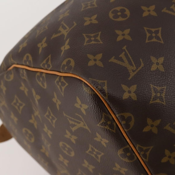LOUIS VUITTON Monogram Keepall 55 Boston Bag M41424 LV Auth 195976A