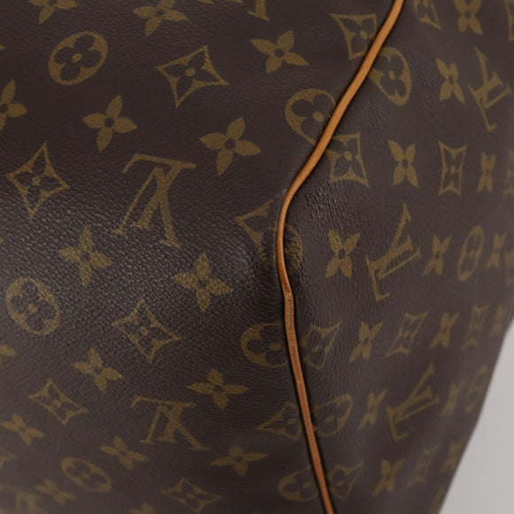 LOUIS VUITTON Monogram Keepall 55 Boston Bag M41424 LV Auth 195976A
