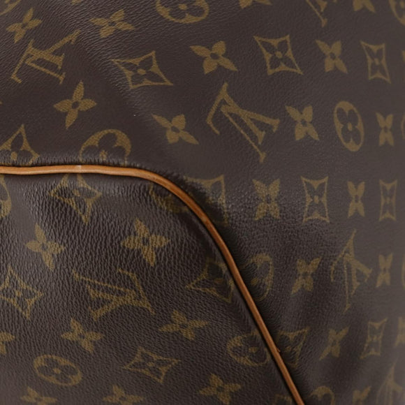 LOUIS VUITTON Monogram Keepall 55 Boston Bag M41424 LV Auth 195976A