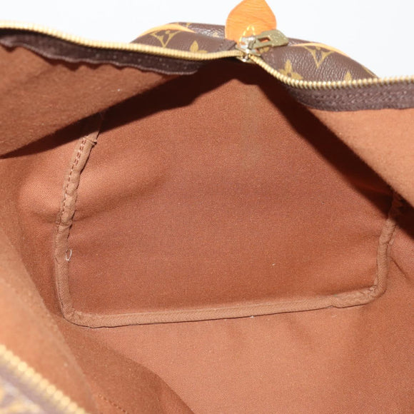 LOUIS VUITTON Monogram Keepall 55 Boston Bag M41424 LV Auth 195976A