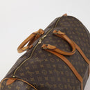 LOUIS VUITTON Monogram Keepall 55 Boston Bag M41424 LV Auth 195976A-6