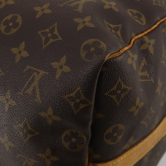 LOUIS VUITTON Monogram Keepall Bandouliere 50 Boston Bag M41416 LV Auth 195977