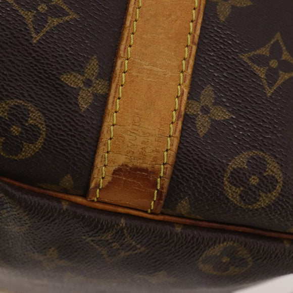LOUIS VUITTON Monogram Keepall Bandouliere 50 Boston Bag M41416 LV Auth 195977
