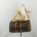 LOUIS VUITTON Monogram Keepall Bandouliere 50 Boston Bag M41416 LV Auth 195977-26