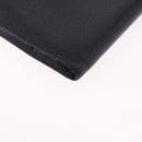 CHANEL Long Wallet Caviar Skin Black Gold CC Auth 195978-15
