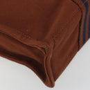 HERMES Fourre Tout PM Hand Bag Canvas Brown Silver Auth 195979A-11