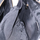 CHANEL Wild Stitch Hand Bag Leather Black CC Auth 195982V-19